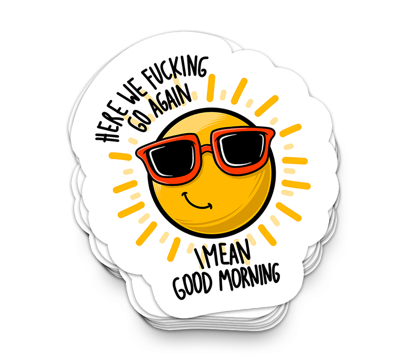 Good Morning Sunshine Sticker